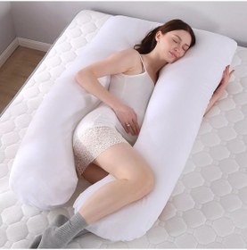 Resim Hamile Yastığı 5 Bölge Destekli Hamile Emzirme Yastığı Pillov - B 