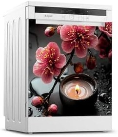 Resim Buzdolabı ve Bulaşık Makinesi Takım Sticker 0404 