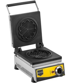 Resim Remta Çiçek Model Waffle Makinası Elektrikli 16 Cm 