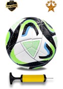 Resim summitsport Profesyonel Futbol Topu Pompalı Turnuva Futbol topu Dikişli Sert Zemin Ve Halı Saha Futbol Topu 