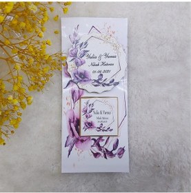 Resim Kağıt Üzeri Ahşap Magnet ve Çikolata Hediyelik(30 Adet) 