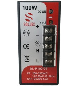 Resim Soljex Sl-m100-24 ,110v..220vac 24vdc/4.2a Güç Kaynağı 1 Adet 