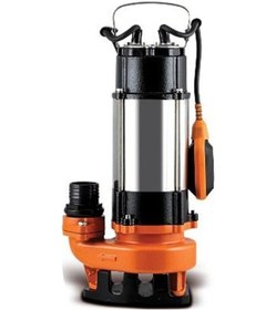 Resim Murcel V550f 0.75 Hp 0.45 Kw Foseptik Kirli Su Dalgıç Pompa Logar Tahliye Pompası 