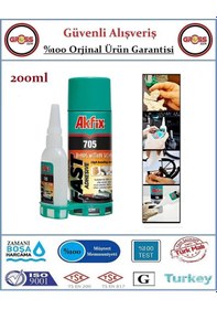 Resim Akfix 705 Profesyonel Hızlı Yapıştırıcı - 200ml 