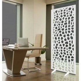 Resim Liar Ahşap Seperatör (Paravan) - KSP-11 - (18 mm) - (85 cm x 210 cm) - (Beyaz) 