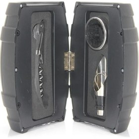 Resim Zenvia Fıçı Tasarımı Tirbuşon Seti (ZNV-5456) 