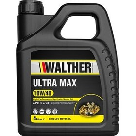 Resim Walther Ultra Max 10W-40 Sl/Cf 4 lt Motor Yağı ( Üretim Yılı : 2021 ) 