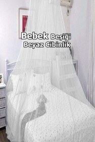 Resim Çt Çeyizci Tekstil Bebek Odası, Beşik Cibinliği, Yatak Sineklik Cibinliği, Bebek Beşiği Cibinliği 