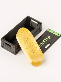 Resim Enzo 3D Studio Mıknatıslı Kaykay Flipper – Gold Edition (Kutulu) 