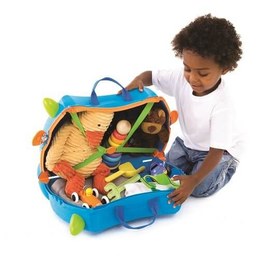 Resim Trunki Çocuk Bavulu - Mavi Terrance 
