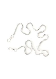 Resim Küp Zincir Çanta Askısı Gümüş Rengi Gümüş 