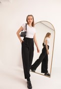 Resim Kaktüs Moda Kaşkorse Kumaş Kısa Kol Basic Beyaz Kadın Bluz 