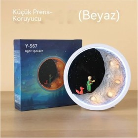 Resim Krizantem Bluetooth Konuşturucu Night Light Gift Small Sound Cartoon Yeni Wireless Subwoofer Bluetooth Sesi 