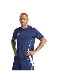 Resim Adidas Tiro24 Jsy Erkek Futbol Antrenman Forması Is1018 Mavi Mavi 