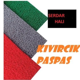 Resim Kıvırcık Protokol Bina Halı Dış Mekan Paspas Kaymaz Rulo Yolluk (418277820) 