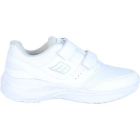 Resim Mp 241-1568zn Cırtlı Kadın Sneaker Spor Ayakkabı Beyaz 