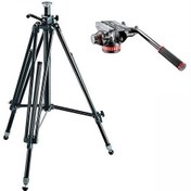 Resim Manfrotto MVH502AH, 028B PRO Video Tripod Kit 