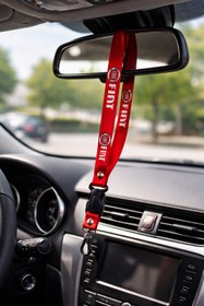 Resim TUSBA MARKET Fiat Fiorino Ön Göğüs Torpido Koruma Halısı + Kaydırmaz Ped + Ayna Askısı + Tampon Çeki İpi Seti 