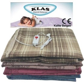 Resim Klas Çift Kişilik Elektrikli Battaniye 120*160 