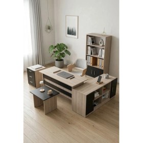 Resim Robin Home Verona Abcdf Ofis Büro Masa Takımı 