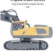 Resim Yezan01 Rc Ekskavatör 1/20 2.4 Ghz 11ch İnşaat Kamyonu Mühendislik Araçları Hafif C 14+ Yş Cn Başlangıç Çok Renkli 