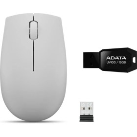 Resim Lenovo 300 Kablosuz Mouse + Adata UV100 16GB USB Bellek 