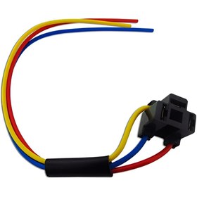 Resim Mesa H4 Ampul Duyu Atom Far Fişi 1.5mm Kablolu Soketi 