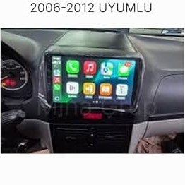 Resim Fiat Albea & Palio (2005-2012) Android Multimedya Navigasyon Sistemi - 9 İnç HD IPS Ekran - Kablosuz CarPlay & Android Auto - Geri Görüş Kamerası Hediyeli (8, GB) 