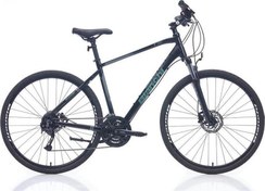 Resim BIANCHI T0012FS ERKEK ŞEHİR BİSİKLETİ 510H HD 28 JANT 27 VİTES SİYAH GRİ YS728 Bianchi