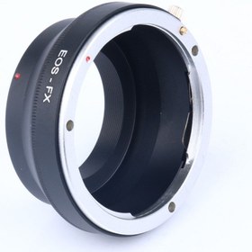 Resim Fujifilm X-Pro1, X-M1, X-E1, X-E2 İçin Canon EOS Lens Adaptörü 