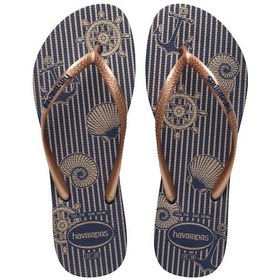 Resim Havaianas Slım Nautıcal Kadın Parmak Arası Terlik 4137125-14187 Lacivert 