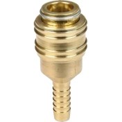 Resim Storemax Hızlı Bağlantı Nipeli 9 mm (Kompresör Aksesuarı, Sağlam Pirinçten Yapılmıştır, Basınçlı Hava Hortumları Için) - 4139302 