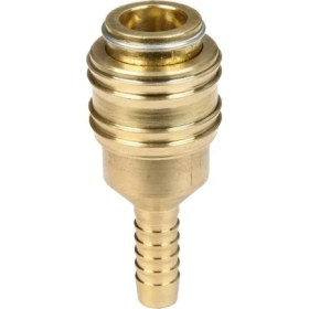 Resim Mena Rise Hızlı Bağlantı Nipeli 9 mm (Kompresör Aksesuarı, Sağlam Pirinçten Yapılmıştır, Basınçlı Hava Hortumları Için) - 4139302 