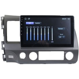 Resim Honda Civic 2007-2011 10 inç 4-32 GB Android Carplay Multimedya 