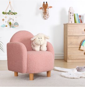 Resim Lorence Home Moylo Teddy Çocuk Koltuğu Pembe 