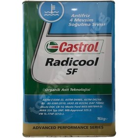 Resim Castrol Radicool SF Kırmızı Antifriz 16 KG 