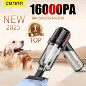 Resim CEENRR 16000PA Katlanabilir Döner Tasarımlı Araç Süpürgesi | 2000mAh*3 Pil & 100W Fırçasız Motor | 4’ü1 Arada Fonksiyonlu 9 Aksesuar Seti | Ultra Sessiz 75dB Kablosuz El Tipi | Profesyonel Oto/Ev Temizleme Sistemi 