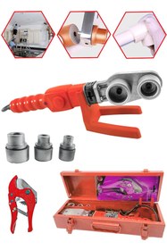 Resim ROWERMAX Rwrx-3026 1200 W Mini Metal Çantalı Isı Ayarlı Prc Boru Kaynak Makinesi Seti 