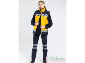 Resim Cici Forma 112 Acil Sarı Yelek 