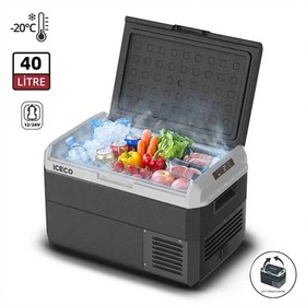 Resim ICECO MCD40D 12/24Volt 40 Litre Kompresörlü Outdoor Oto Buzdolabı 