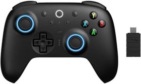 Resim 8Bitdo Ultimate 2 kablosuz oyun kumandası, Windows ve Android için, TMR Joystick'li oyun kumandası, değiştirilebilir salon efekti, dokunmatik tetikleyici, hareket kontrolü, RGB Fire Ring, 8 Speed 