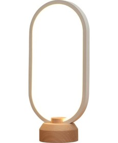 Resim Rgb 16 Renkli Led Gece Lambası, Oval Tabana Sahip, Göz Koruyucu Yumuşak Işık, Odalar İçin Dekoratif Aydınlatma Diğer Diğer 