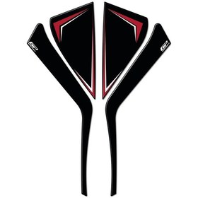 Resim Gp Kompozit Honda Pcx 125 2025 Uyumlu Yan Pad Kırmızı 