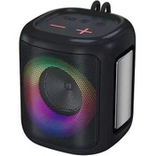 Resim Teltree Taşınabilir Su Geçirmez A80 Bluetooth Hoparlör: Rgb Işık, Kablosuz Ses Ve Güçlü Bass Özellikleri 