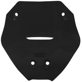 Resim GP Kompozit Ducati Multistrada V4 2021-2023 Uyumlu Spor Ön Cam Siyah 37 cm 
