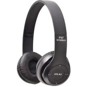 Resim LISM Stereo P47 Kulaklık 5.0 Bluetooth Kulaklık Katlanır Seri Kablosuz Spor Oyun Kulaklığı HuaWei X... 