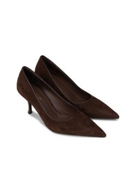 Resim Deery Kadın Kahverengi Süet Sivri Burun Stiletto - V4045zkhvm01 Kahverengi 