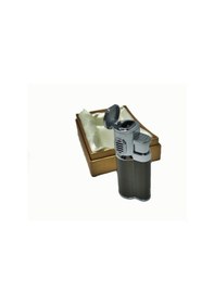 Resim Metal Çift Yanan Turbo Çakmak 