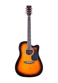 Resim Almira F650N-Sbc Sunburst Elektro Akustik Gitar 