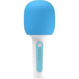 Resim Xiaomi YouPin YMI Bluetooth 5.0 Karaoke Mikrofonu Mavi 